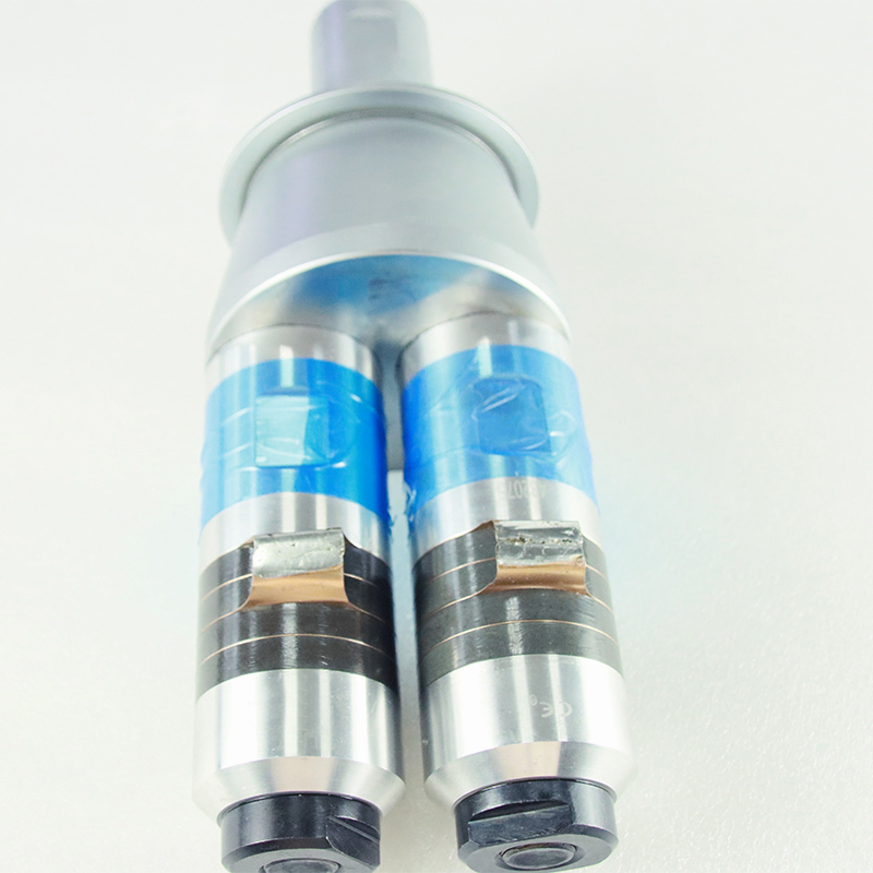 15kHz High Power Ultrasonic Welding Transducer Dual Vibrator Piezoelectric Transducer Buy